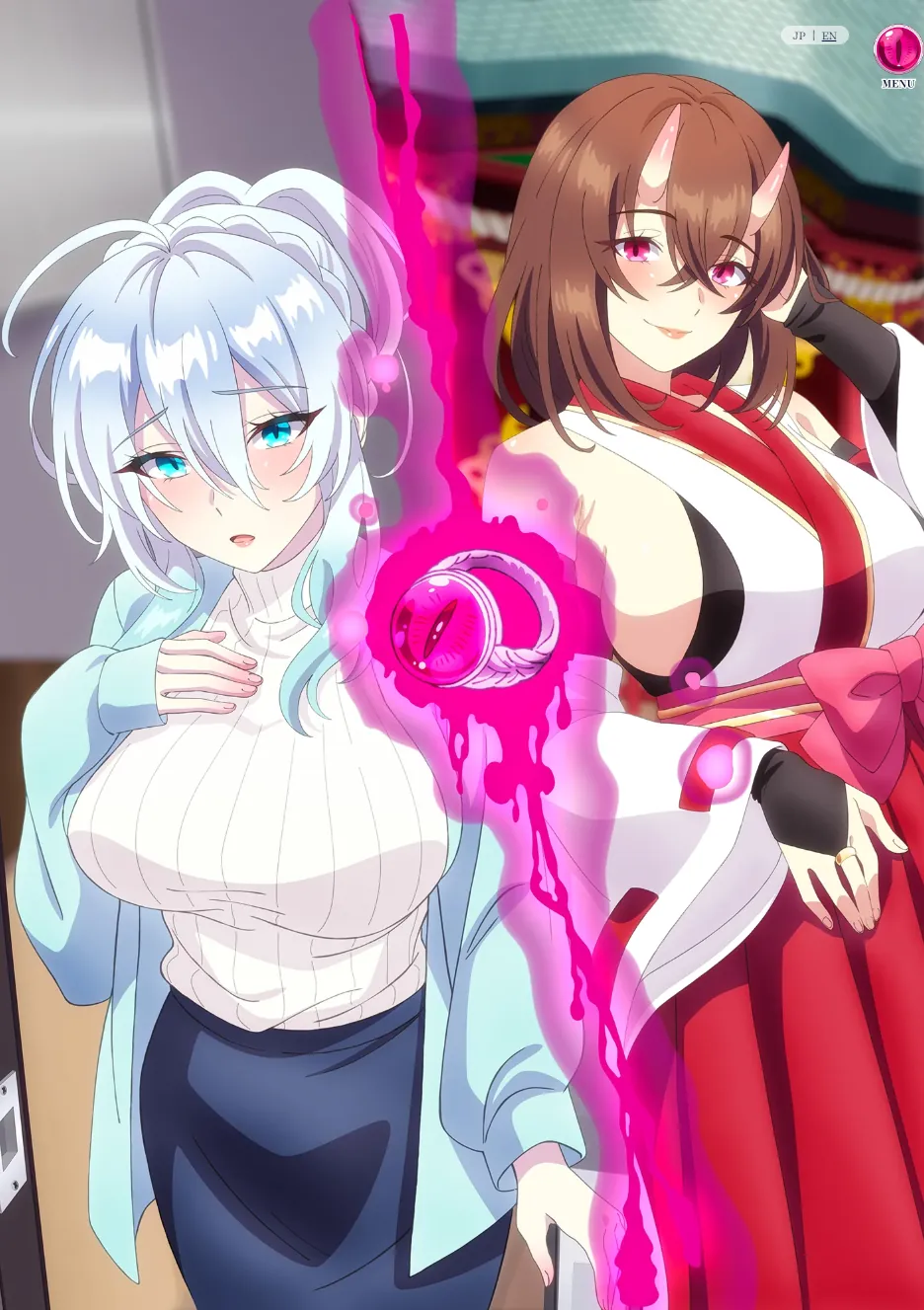 《未亡人雪女》番剧封面